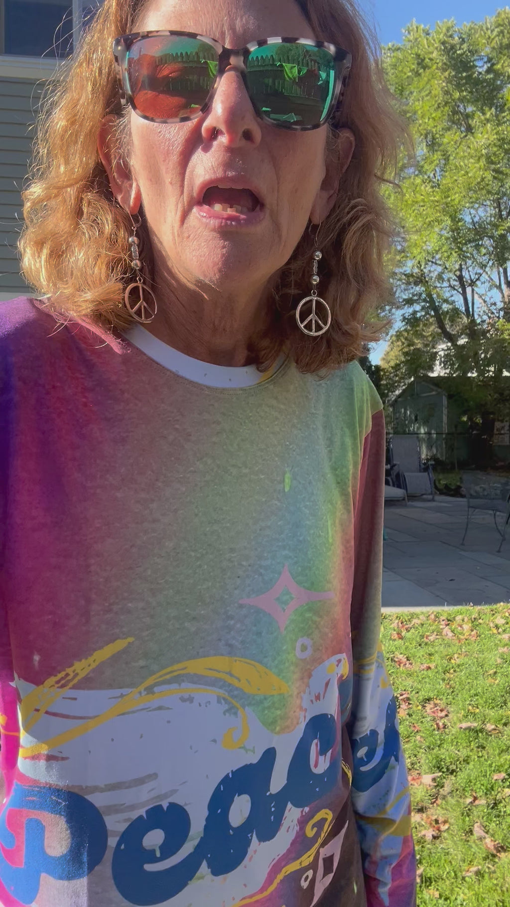 Peace Dove Long Sleeve Shirt